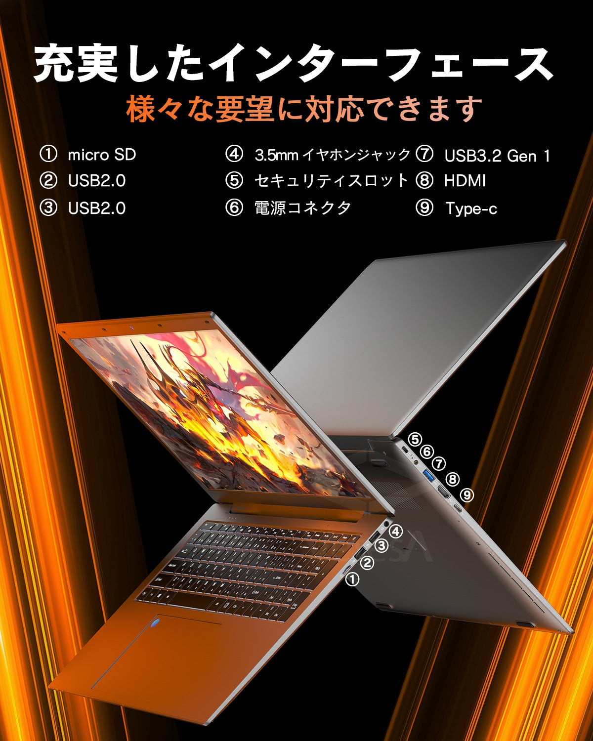 《VETESA 17.3型 新品ノートPC》Office付き Windows11 Celeron N95 メモリ16GB SSD512GB(XT173N)