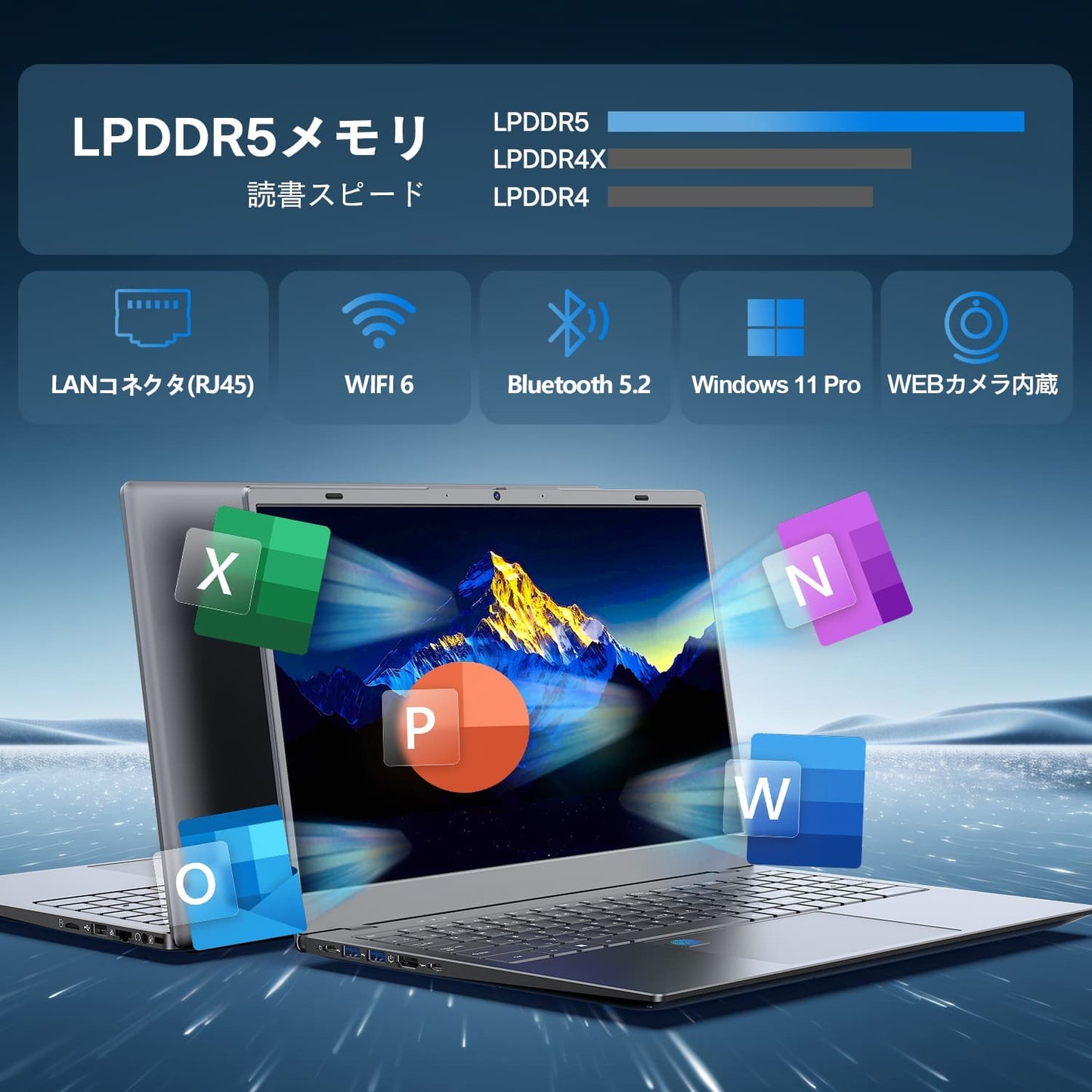 《VETESA 15.6型 新品ノートPC》第12世代 Core i5-1240P メモリ24GB/32GB SSD1TB/2TB(NC2154UC)
