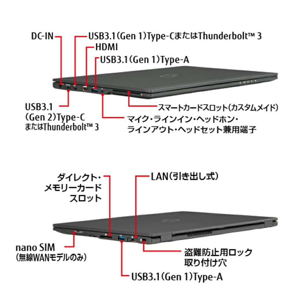 公式限定価格《富士通 13.3型 中古ノートPC》Office付き Windows11 第8世代Core i5 メモリ4GB SSD128GB